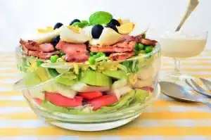 7 layer salad healthy recipe