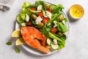 Greek Salmon Salad