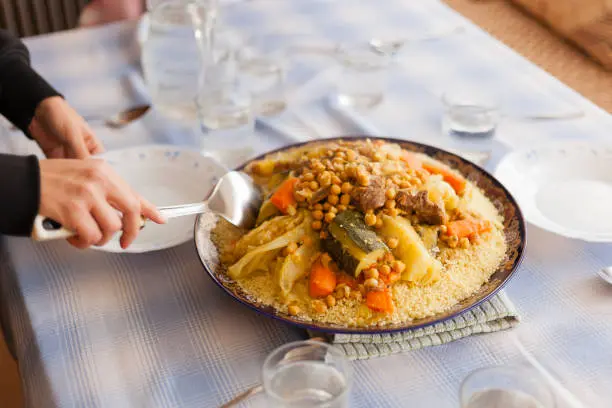 Moroccan couscous recipe