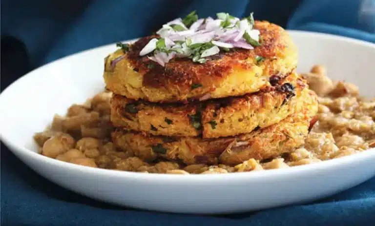 Savory Split Pea and Rice Zucchini Cakes