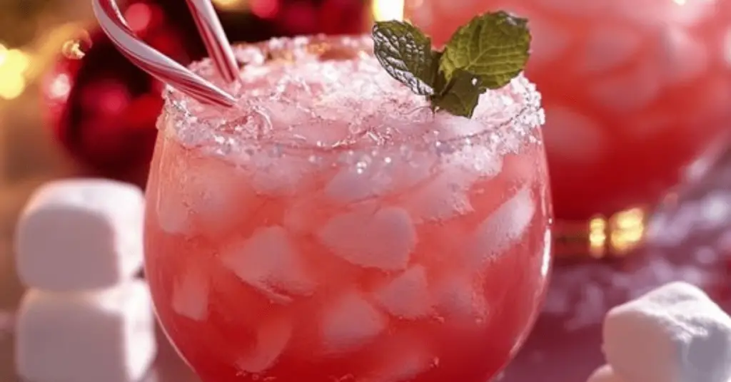 Santa’s North Pole Sparkling Holiday Punch