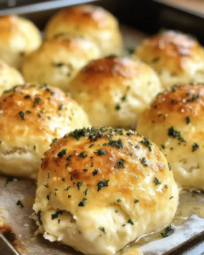 Garlic Butter Cheese Bombs