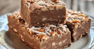 German Chocolate Fudge