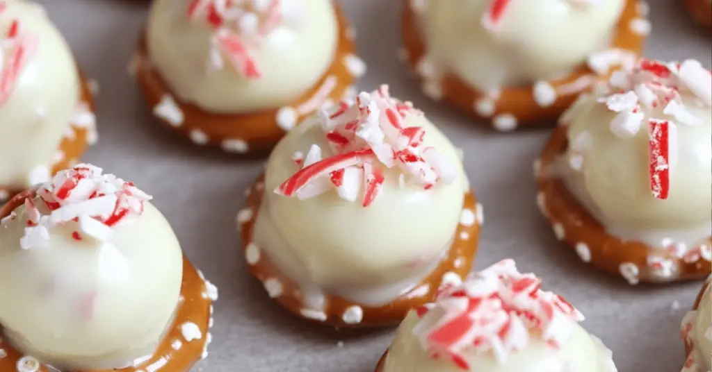 Peppermint Bark Pretzel Bites: A Sweet & Salty Holiday Treat