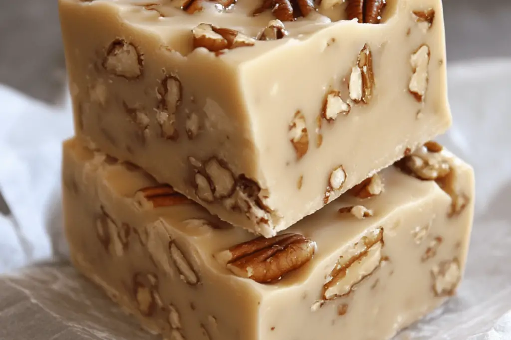 Creamy Butter Pecan Fudge