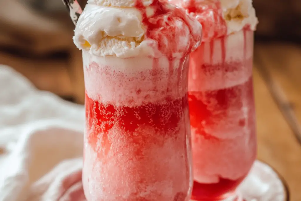 Shirley Temple Ice Cream Float – A Creamy, Fizzy Delight