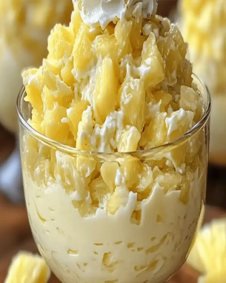No-Bake Pineapple Cream Dessert