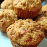 Aunt Norma's Rhubarb Muffins