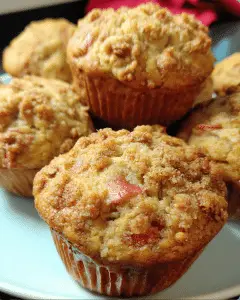Aunt Norma’s Rhubarb Muffins – Easy, Moist, Old-Fashioned Delight