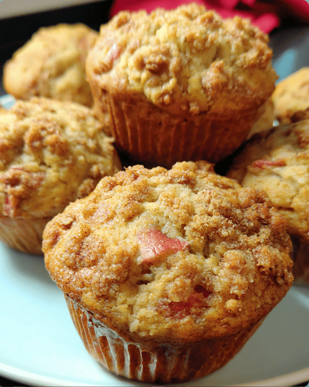 Aunt Norma’s Rhubarb Muffins – Easy, Moist, Old-Fashioned Delight