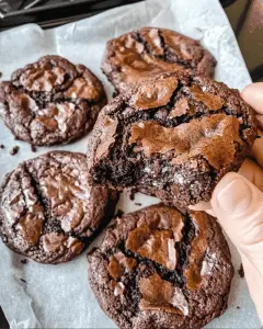 The BEST Fudgy Chewy Brookies