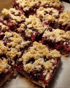 BEST RECIPE For Cherry Pie Bars